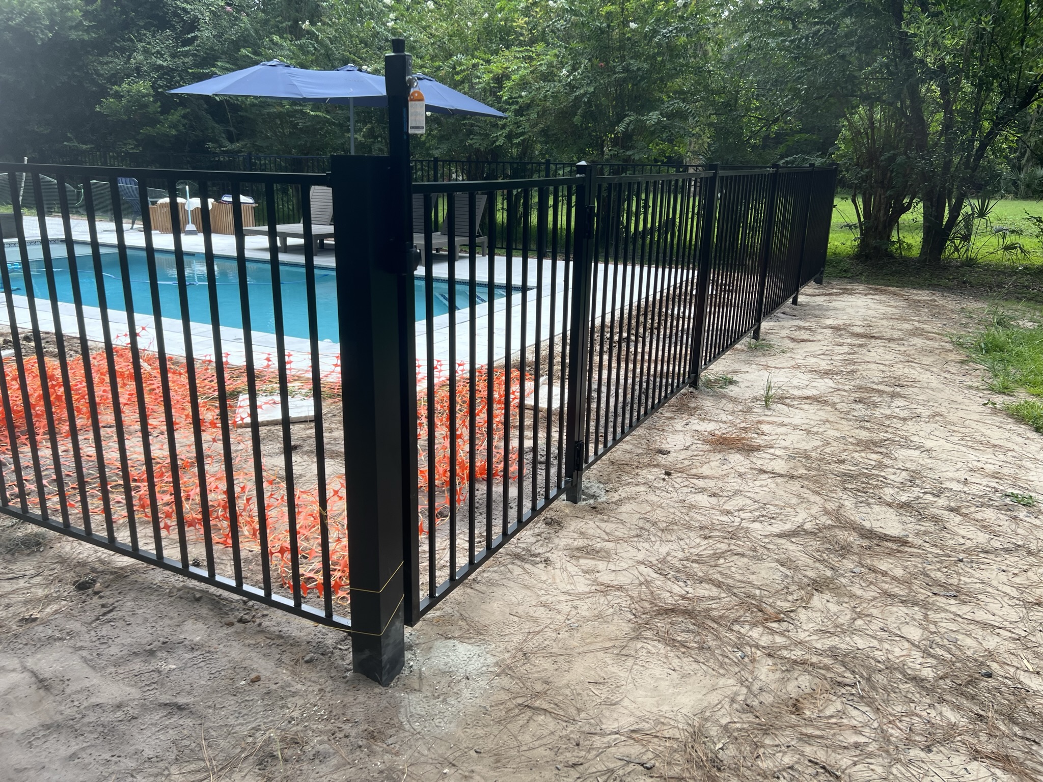 Aluminum pool fence repair Winter Park