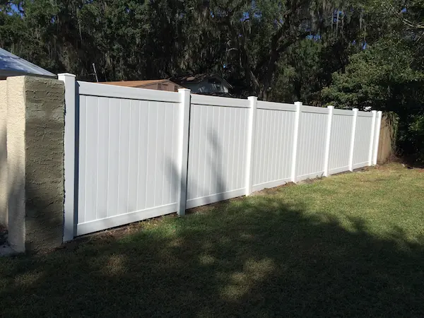 PVC/Vinyl Fence Orlando, FL.