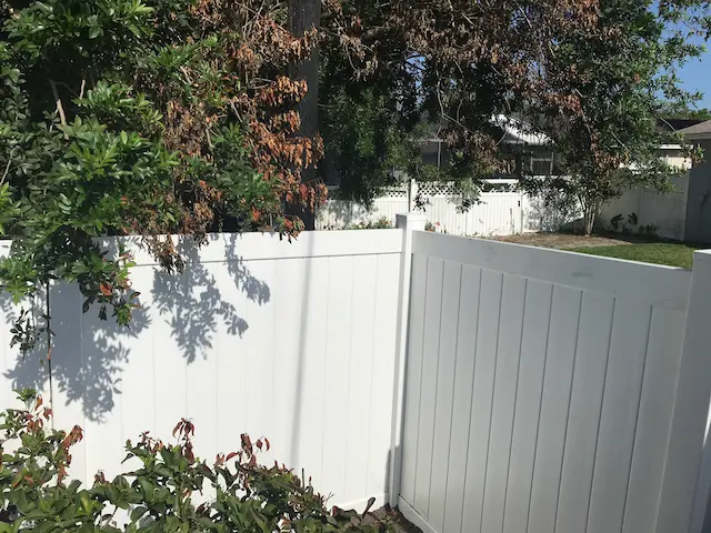 PVC Fence Repair Orlando